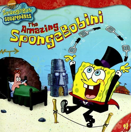 Tapa de The amazing SpongeBobini