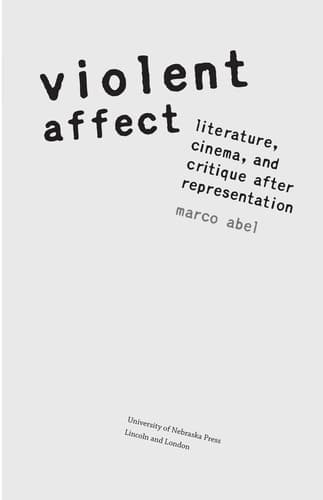 Tapa de Violent affect