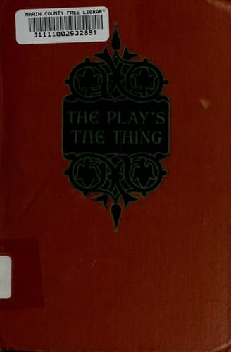 Tapa de The play's the thing