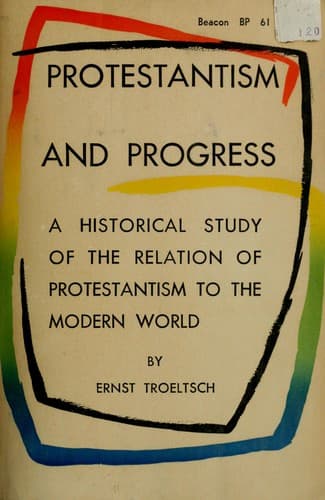 Tapa de Protestantism and progress