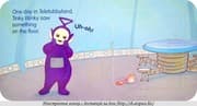 Tapa de Who Spilled the Tubby Custard? (Teletubbies)