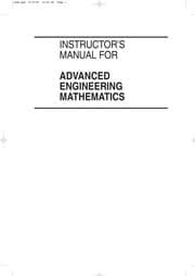 Tapa de Advanced Engineering Mathematics