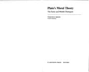 Tapa de Plato's moral theory