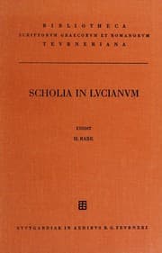 Tapa de Scholia in Lucianum