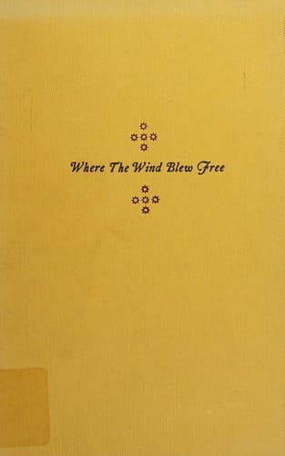Tapa de Where the wind blew free
