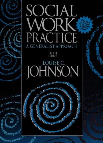 Tapa de Social work practice