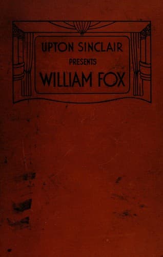 Tapa de Upton Sinclair presents William Fox