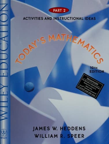 Tapa de Today's mathematics