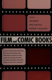 Tapa de Film and comic books