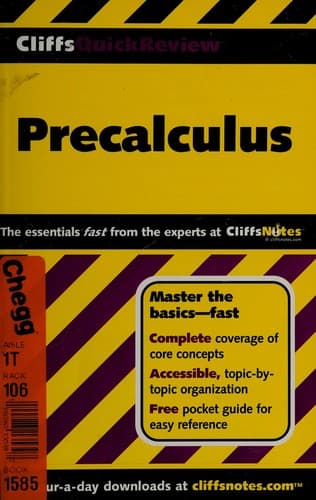 Tapa de Precalculus