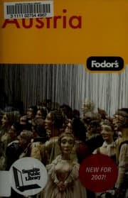 Tapa de Fodor's Austria