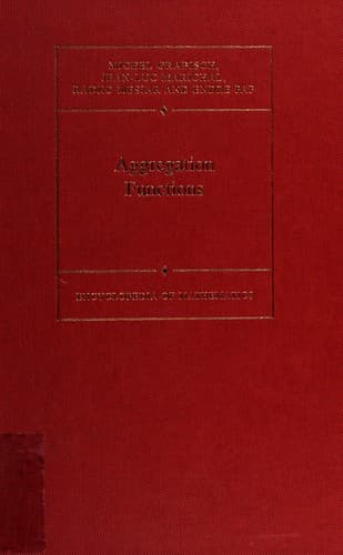 Tapa de Aggregation functions
