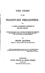 Tapa de The story of the peasant-boy philosopher
