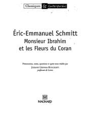 Tapa de Monsieur Ibrahim et les fleurs du Coran