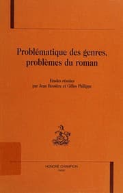 Tapa de Problématique des genres, problèmes du roman