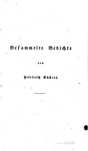 Tapa de Gesammelte Gedichte