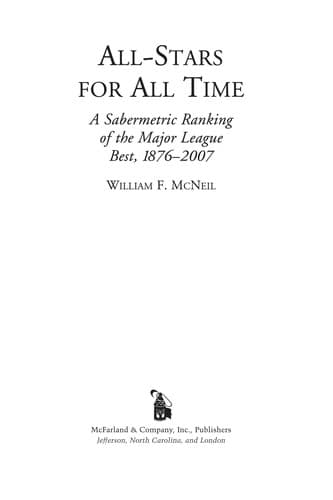 Tapa de All-stars for all time