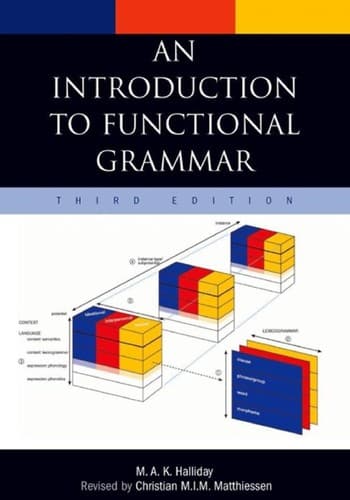 Tapa de An introduction to functional grammar