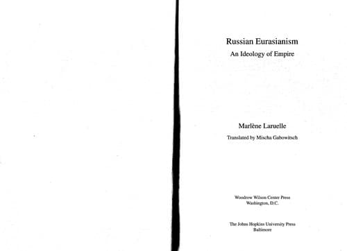 Tapa de Russian Eurasianism