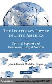 Tapa de The legitimacy puzzle in Latin America