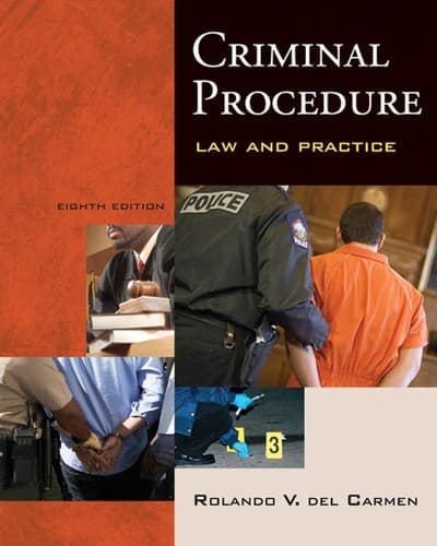 Tapa de Criminal procedure