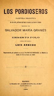 Tapa de Los pordioseros