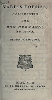 Tapa de Varias poesias