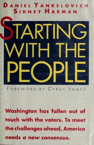 Tapa de Starting with the people