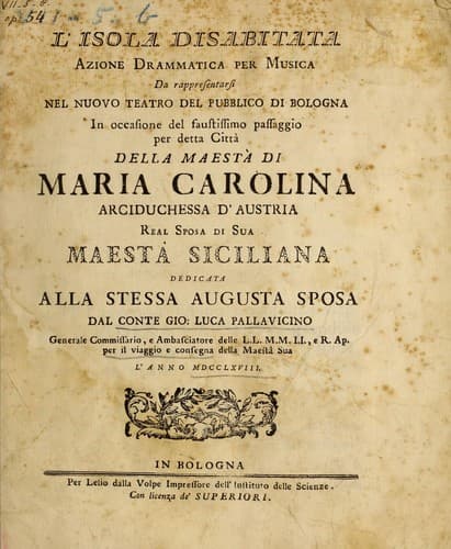 Tapa de L'isola disabitata
