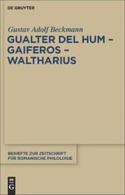 Tapa de Gualter del Hum, Gaiferos, Waltharius
