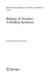 Tapa de Biology of termites