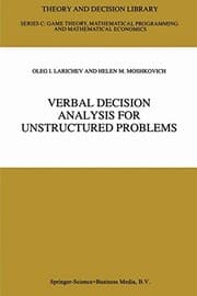 Tapa de Verbal Decision Analysis for Unstructured Problems