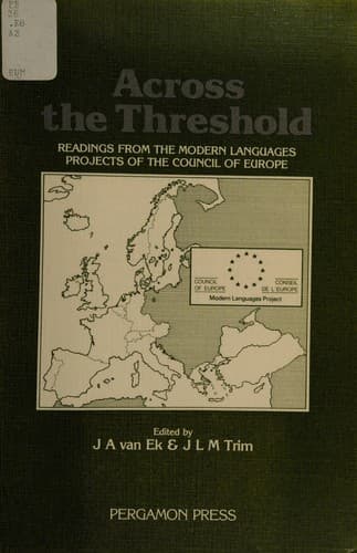 Tapa de Across the threshold