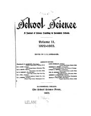 Tapa de School science and mathematics