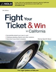 Tapa de Fight your ticket & win in California