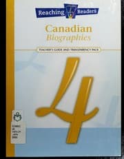Tapa de Reaching readers, Canadian biographies