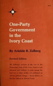 Tapa de One-party government in the Ivory Coast