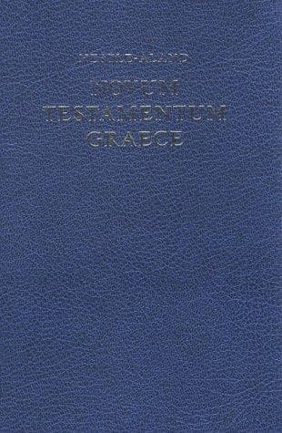 Tapa de Novum Testamentum Graece