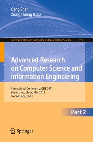 Tapa de Advanced Research on Computer Science and Information Engineering