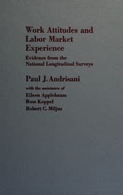 Tapa de Work attitudes and labor market experience