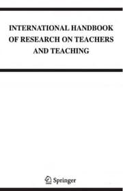 Tapa de International Handbook of Research on Teachers and Teaching