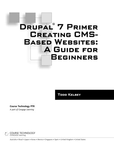 Tapa de Drupal 7 primer