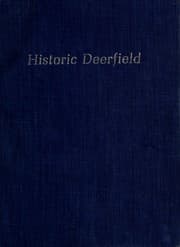 Tapa de Historic Deerfield: houses and interiors
