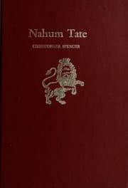Tapa de Nahum Tate