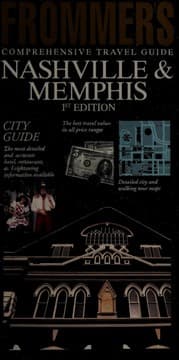 Tapa de Frommer's comprehensive travel guide, Nashville & Memphis