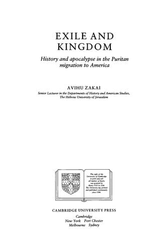 Tapa de Exile and Kingdom