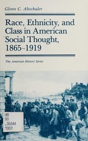 Tapa de Race, ethnicity, and class in American social thought, 1865-1919