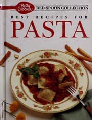 Tapa de Betty Crocker's Best Recipes for Pasta (Betty Crocker's Red Spoon Collection)