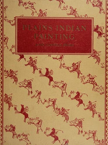 Tapa de Plains Indian painting