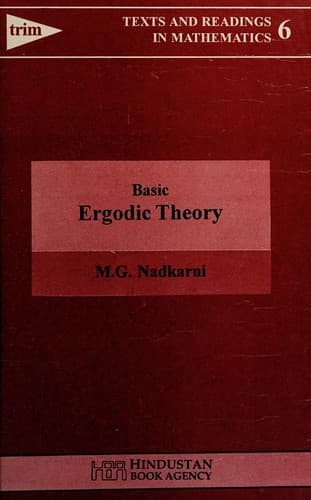 Tapa de Basic ergodic theory